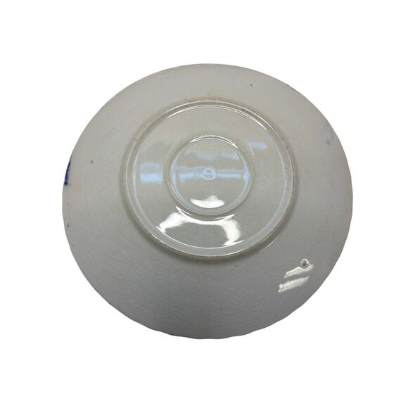 Antique Sterling China Blooming Roses 6" Bread Plate HAND PAINTED Roses - Picture 4 of 7